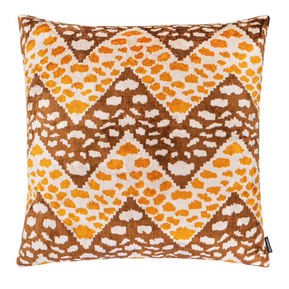 Melia Ikat Velvet Cushion Range (multiple designs) – Small