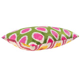 Melia Ikat Velvet Cushion Range (multiple designs) – Large