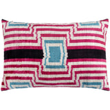 Melia Ikat Velvet Cushion Range (multiple designs) – Large