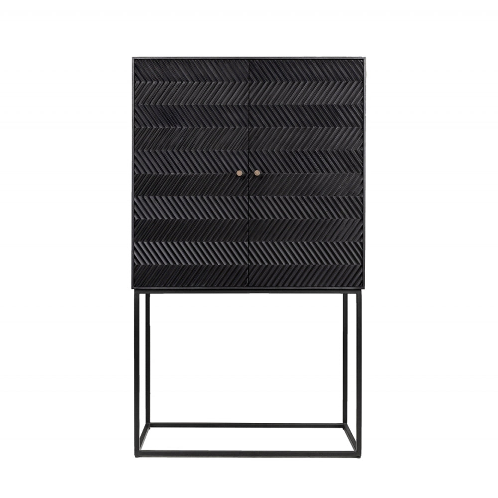 Orillie Cabinet with Mindi Wood