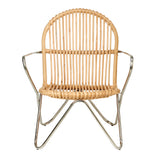 Pols Potten Floris Chair with Natural Rattan