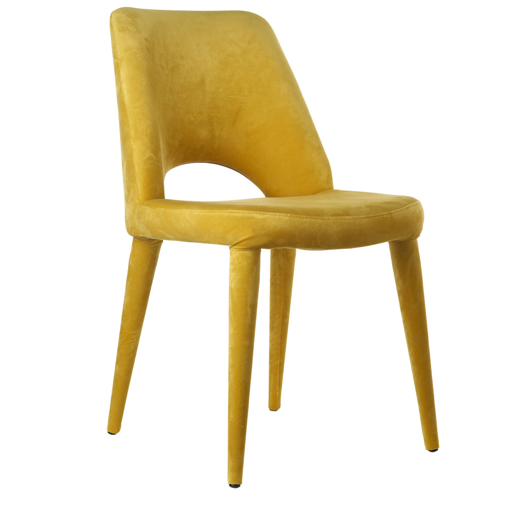 Pols Potten Holy Chair in Yellow Fabric