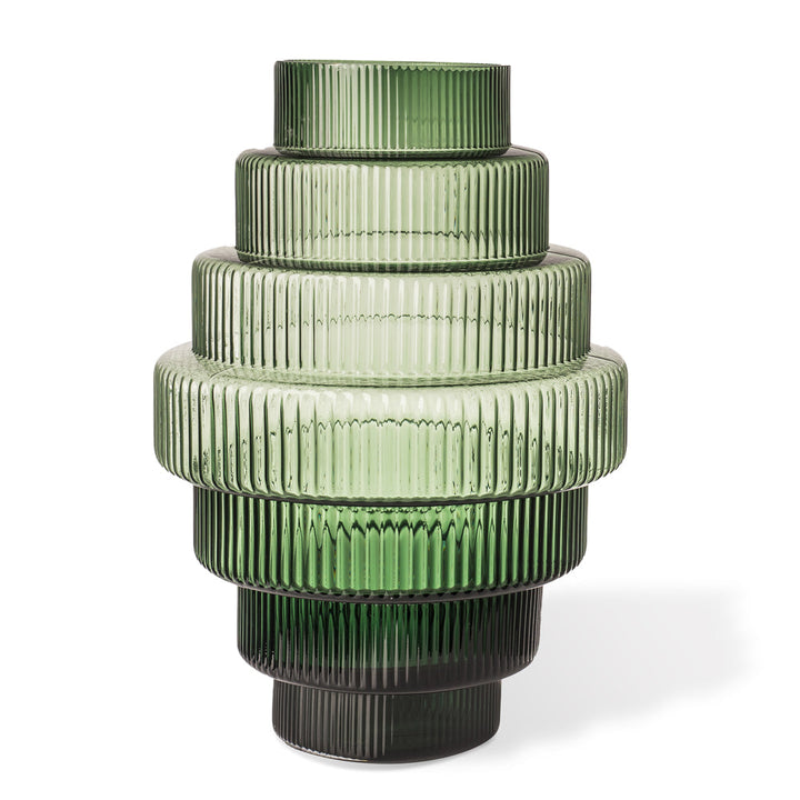 Pols Potten Large Steps Vase in Green – Excess Stock