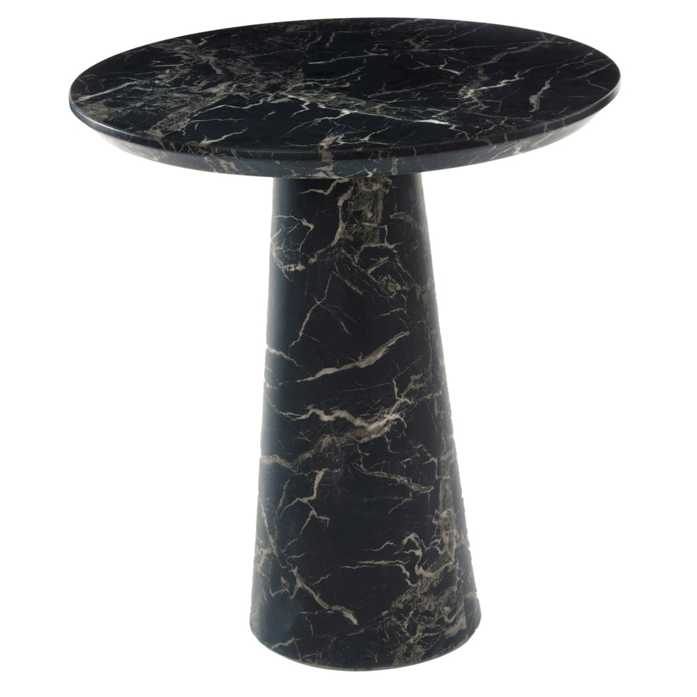 Pols Potten Table Disc with Black Marble Look