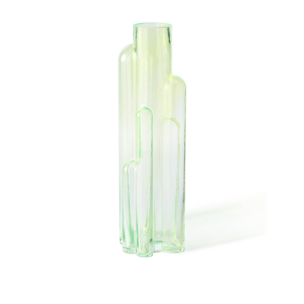 Pols Potten Metropolis Vase in Green Glass