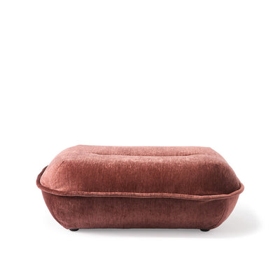 Pols Potten Puff Pouffe – Burgundy Red