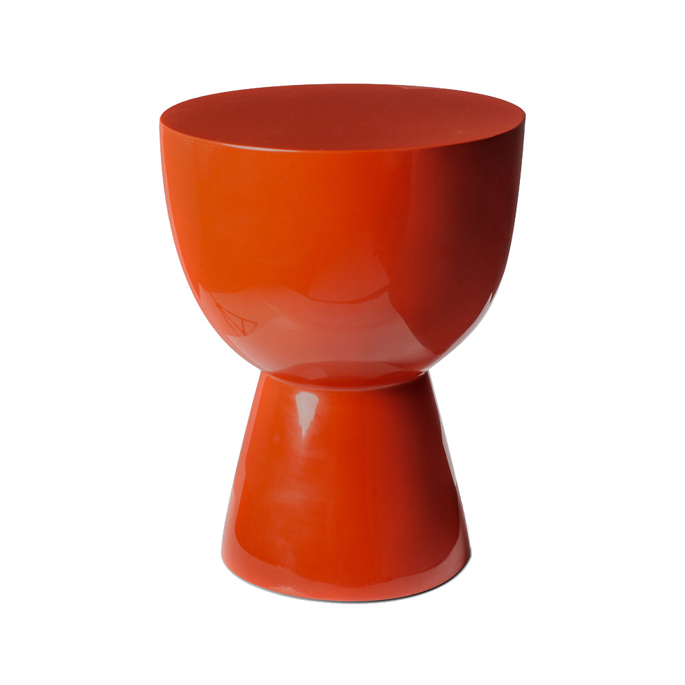 Pols Potten Tam Tam Stool in Coral Red
