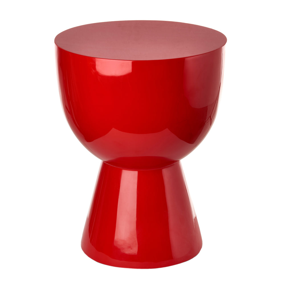 Pols Potten Tip Tap Stool in Rust Red