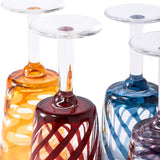 Pols Potten Tubular Wine Glasses – Set of 4