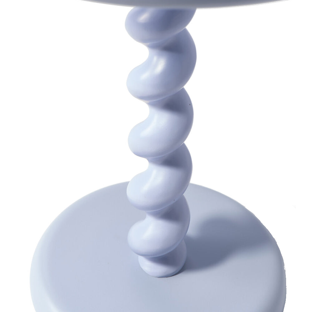 Pols Potten Twister Side Table – Light Blue