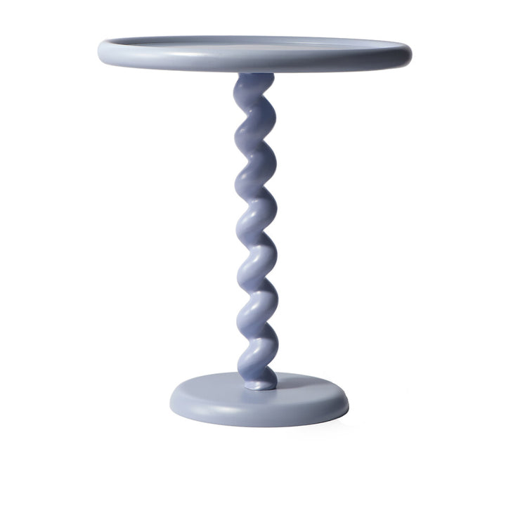 Pols Potten Twister Side Table – Light Blue