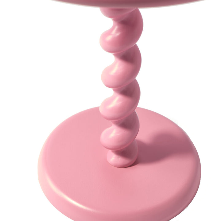 Pols Potten Twister Side Table – Pink