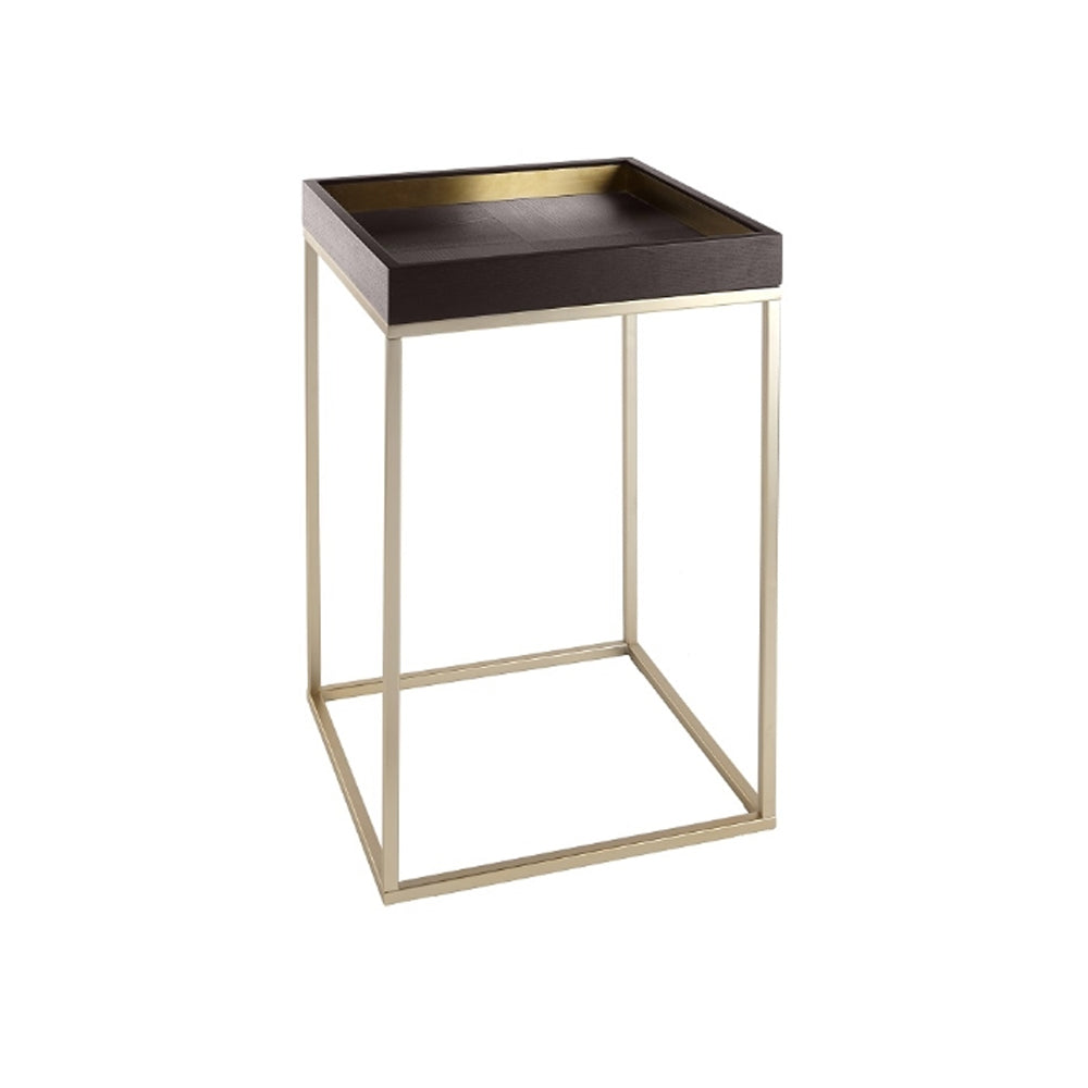 RV Astley Alyn Side Table with Chocolate Veneer
