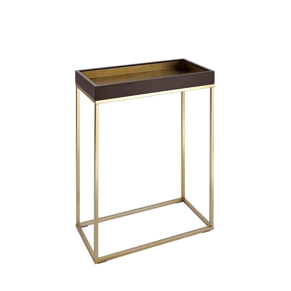RV Astley Alyn Small Console Table with Chocolate Veneer