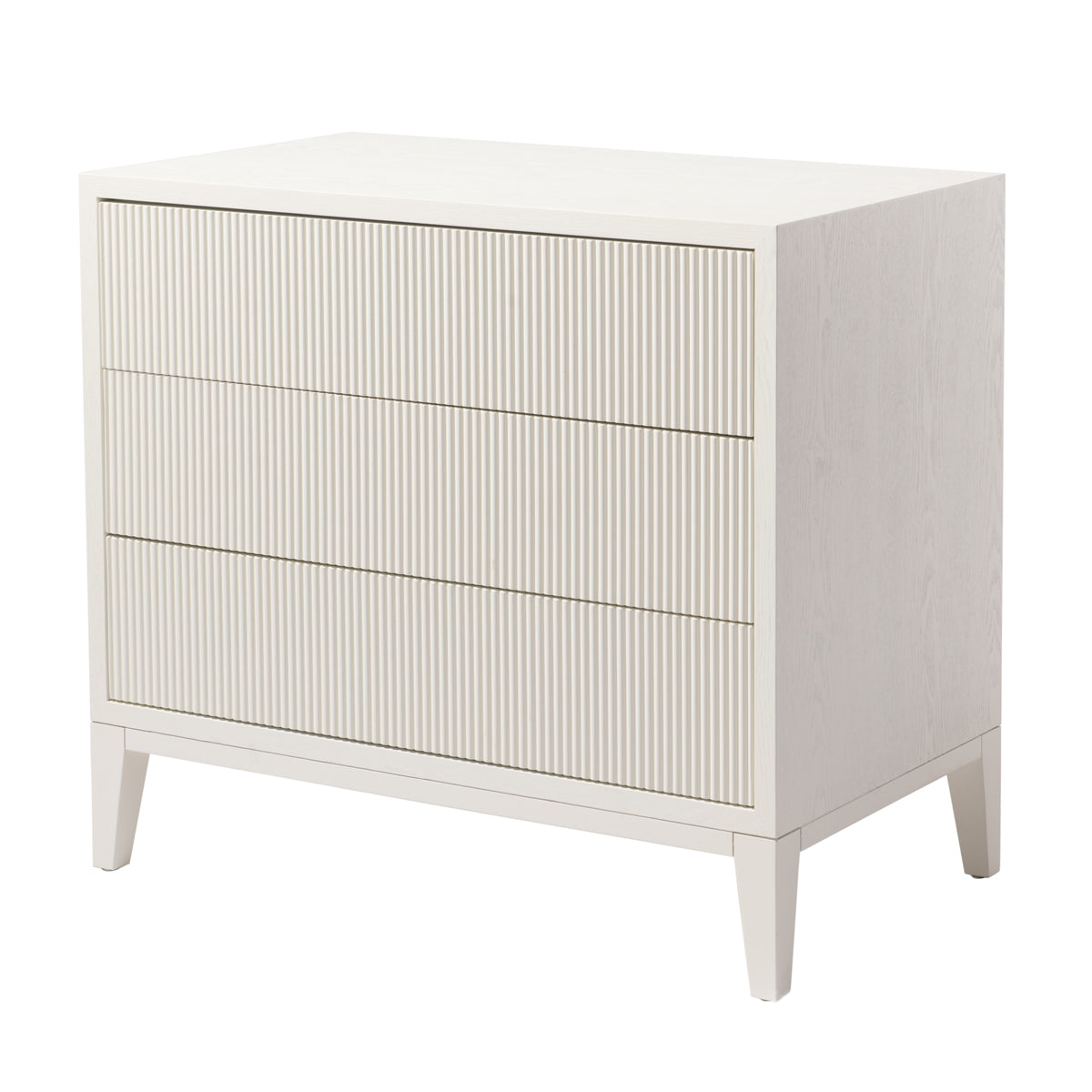 Canvas chest on sale of drawers