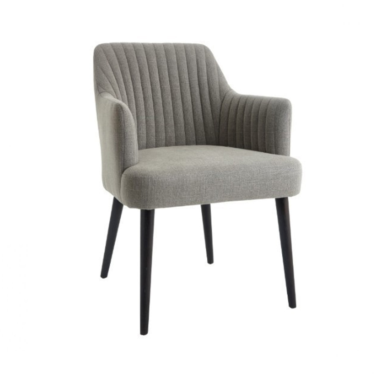 RV Astley Blisco Occasional Chair In Grey Linen Shropshire Design
