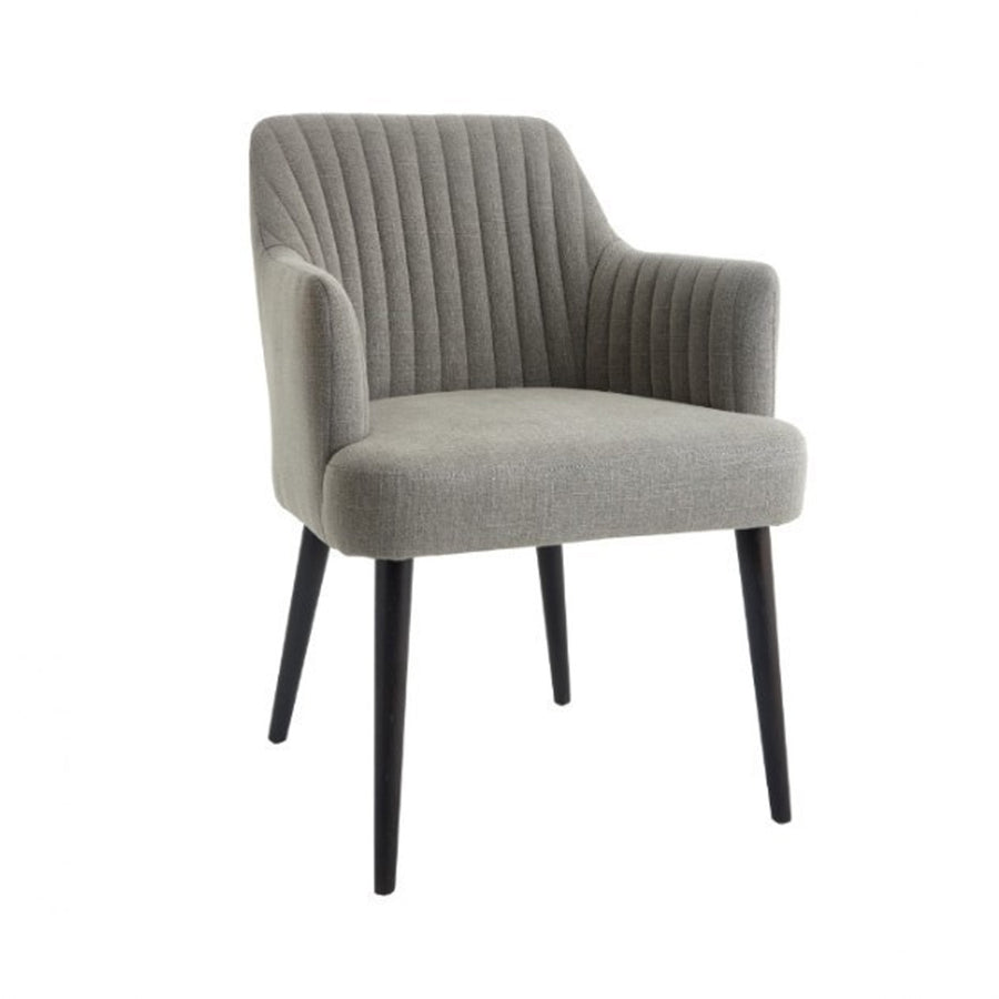 RV Astley Blisco Occasional Chair In Grey Linen Shropshire Design
