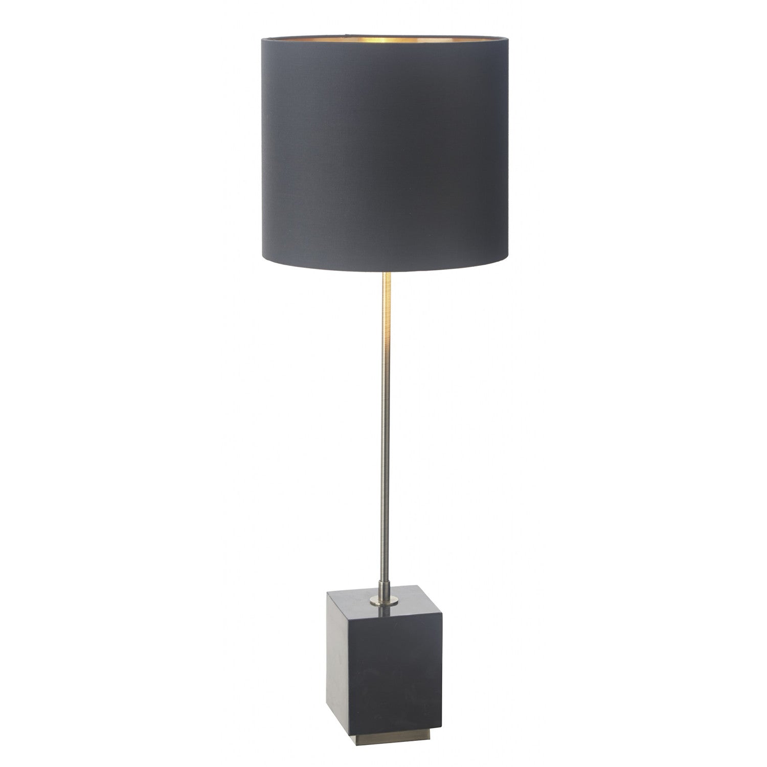 Brass look table deals lamp