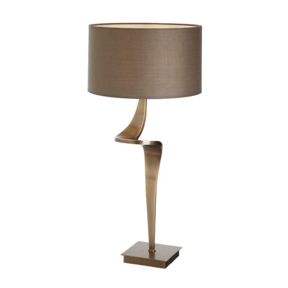 RV Astley Enzo Table Lamp in Antique Brass