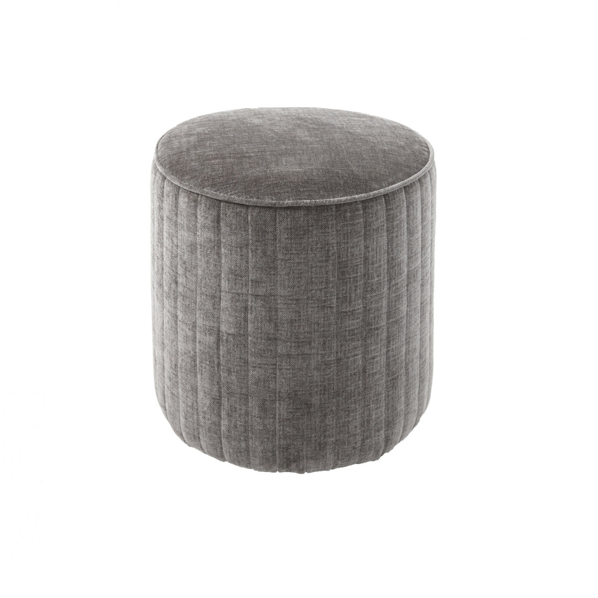 RV Astley Haceby Stool in Mouse Chenille