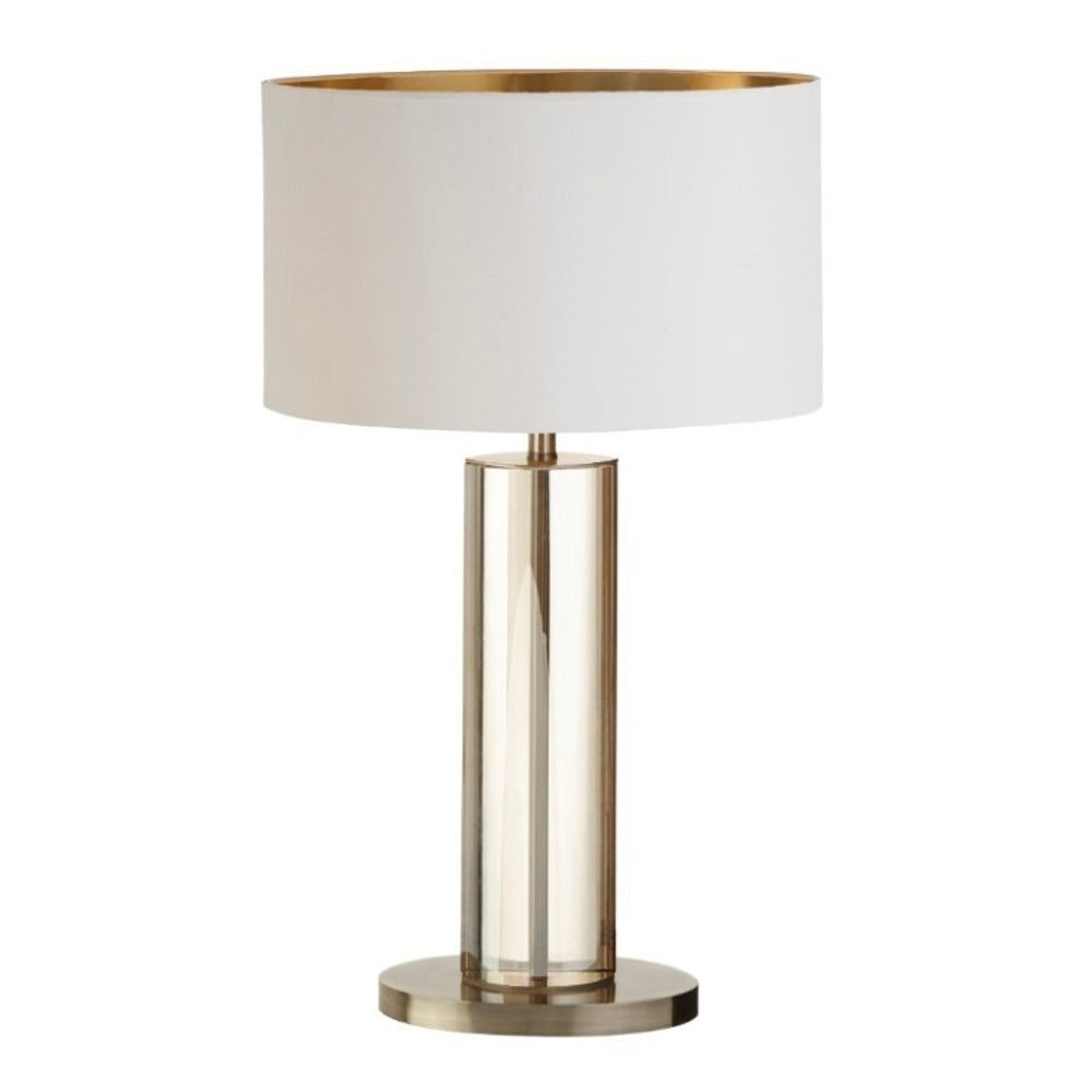 RV Astley Lisle Tall Table Lamp with Cognac Crystal