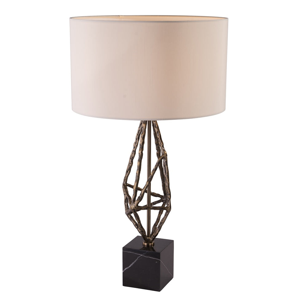 RV Astley Lyra Table Lamp with Black Marble Base