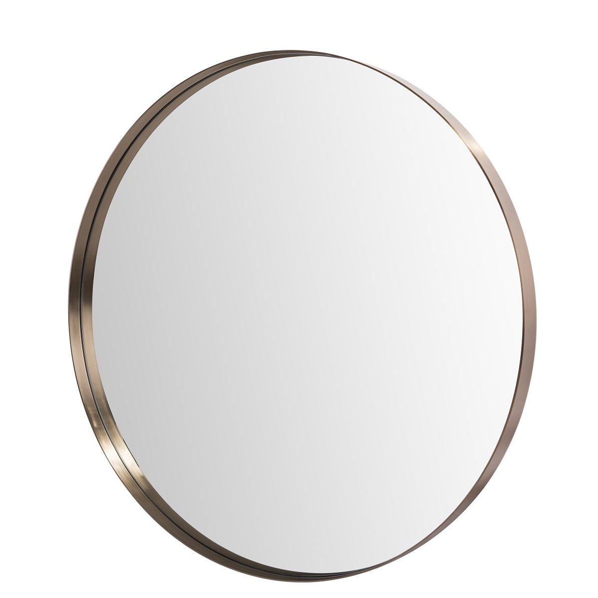 RV Astley Malby Wall Mirror with Bronze Finish