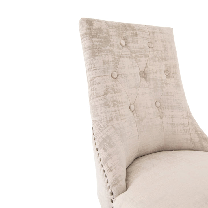 RV Astley Addie Chair in Textured Velvet