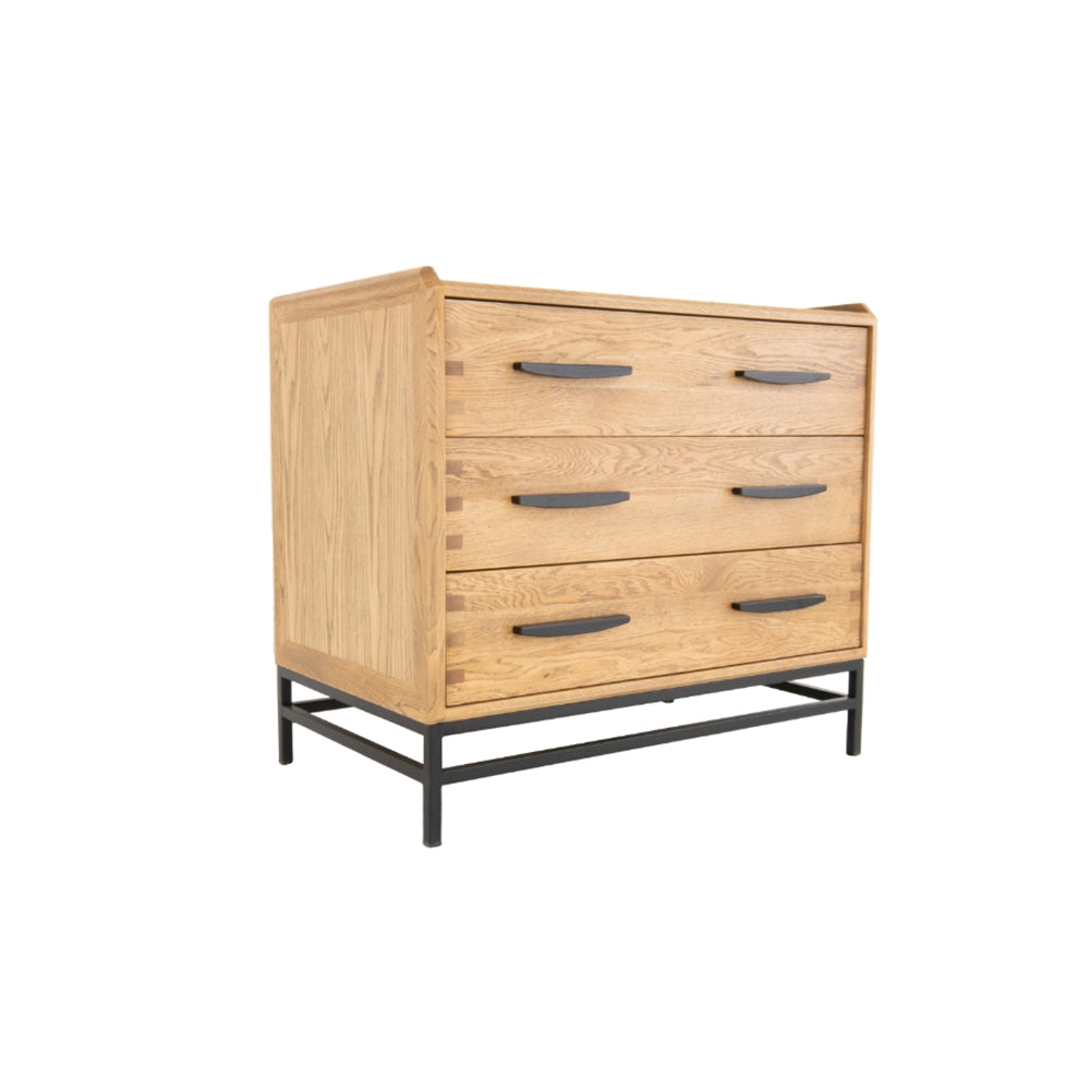 RV Astley Brue Chest of Drawers in Natural Oak
