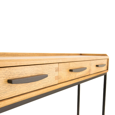 RV Astley Brue Console Table in Natural Oak