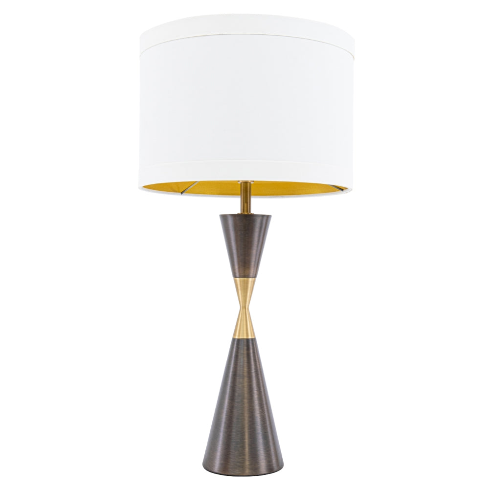RV Astley Cale Table Lamp in Dark Brass