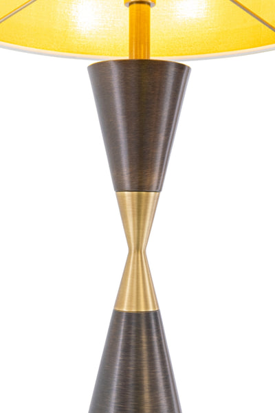 RV Astley Cale Table Lamp in Dark Brass