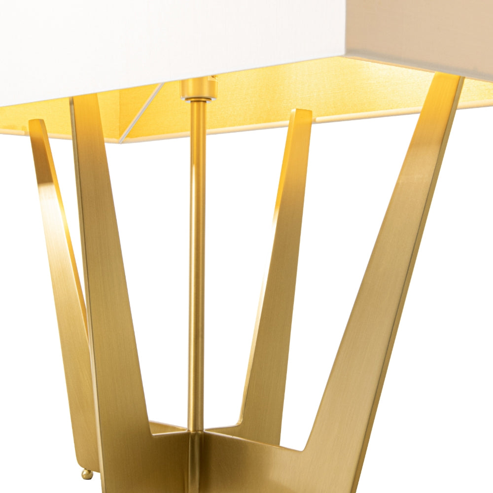RV Astley Carretto Table Lamp – Pale Gold Finish