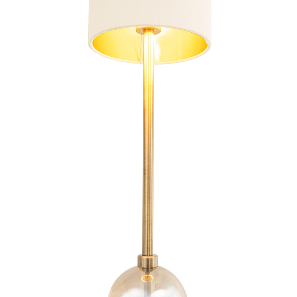 RV Astley Jarama Table Lamp – Cognac Crystal