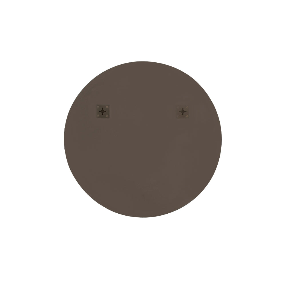 RV Astley Lilly Round Mirror with Champagne Finish – Large