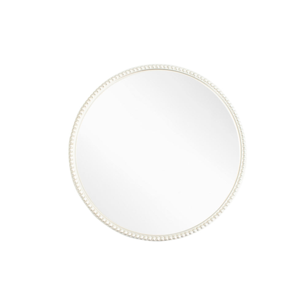 RV Astley Lilly Round Mirror with Silver Finish – Small