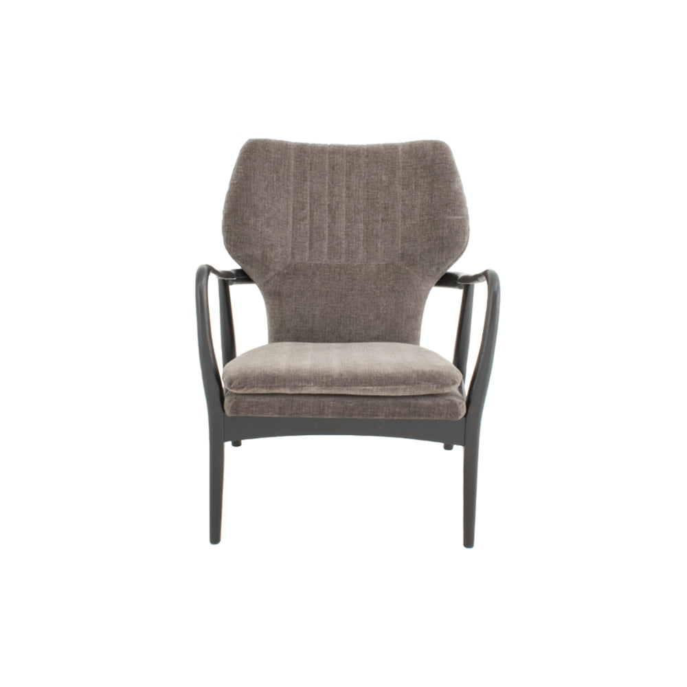 RV Astley Oakham Chair in Mouse Chenille Fabric