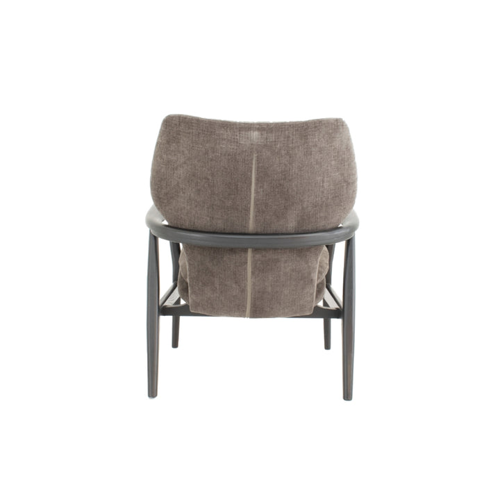 RV Astley Oakham Chair in Mouse Chenille Fabric