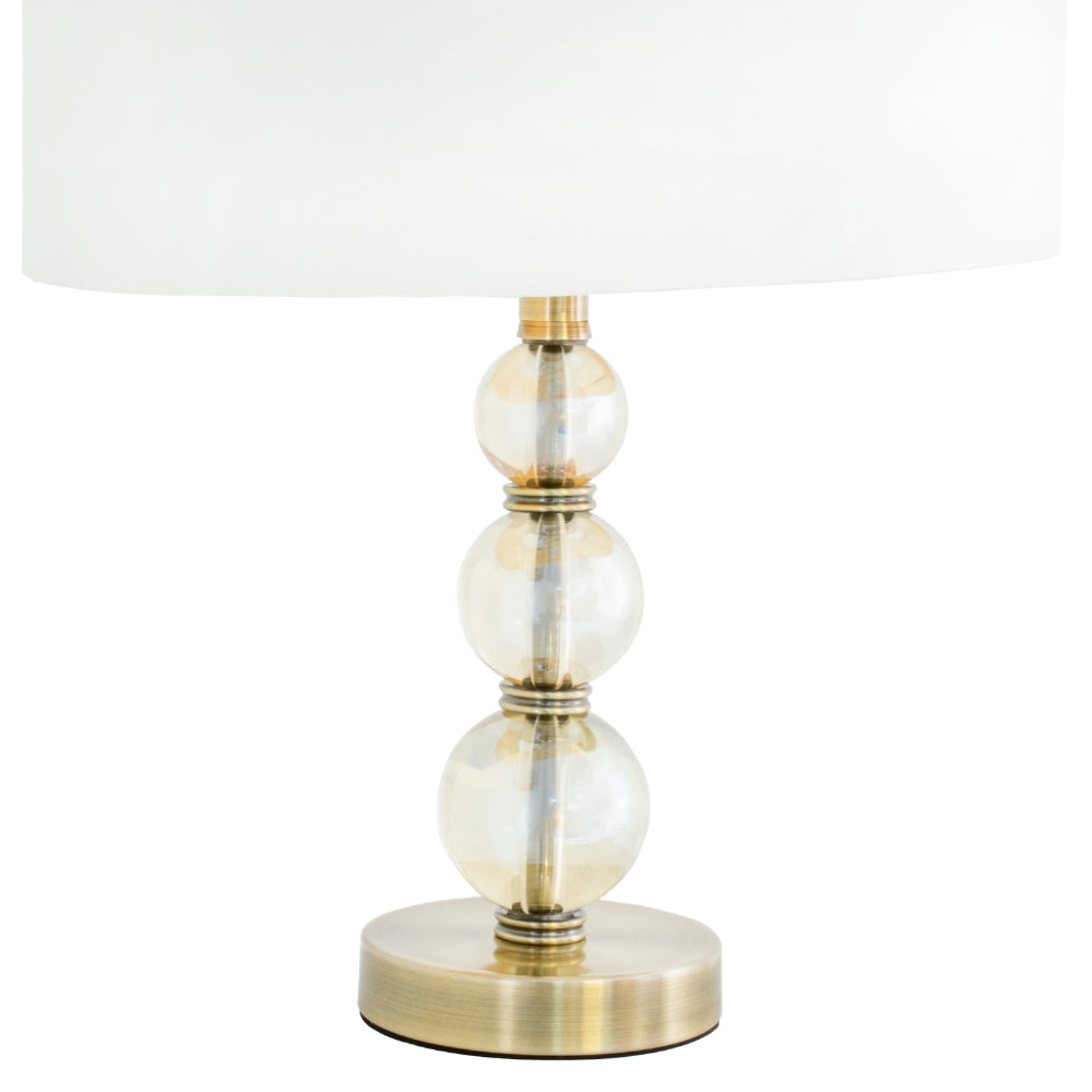 RV Astley Petite Sophia Table Lamp with Antique Brass Finish (Base Only)