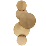 Richmond Interiors Colin Wall Lamp with Gold Metal