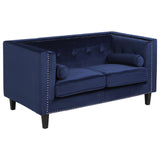 Regina 2-Seater Sofa in Midnight Velvet