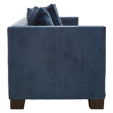 Regis 3-Seater Sofa in Midnight Velvet