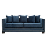 Regis 3-Seater Sofa in Midnight Velvet