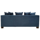 Regis 3-Seater Sofa in Midnight Velvet