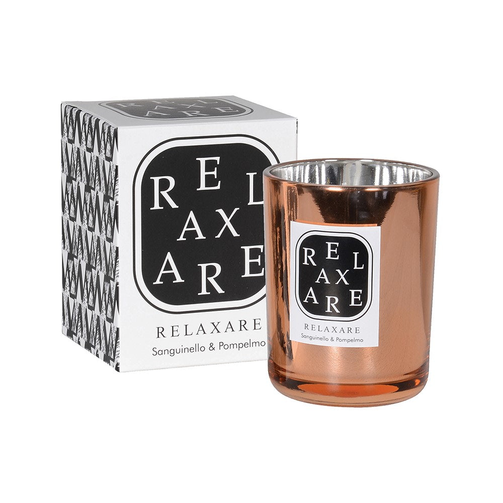 Free gift: Relaxare Sanguinello and Pompelmo Copper Candle