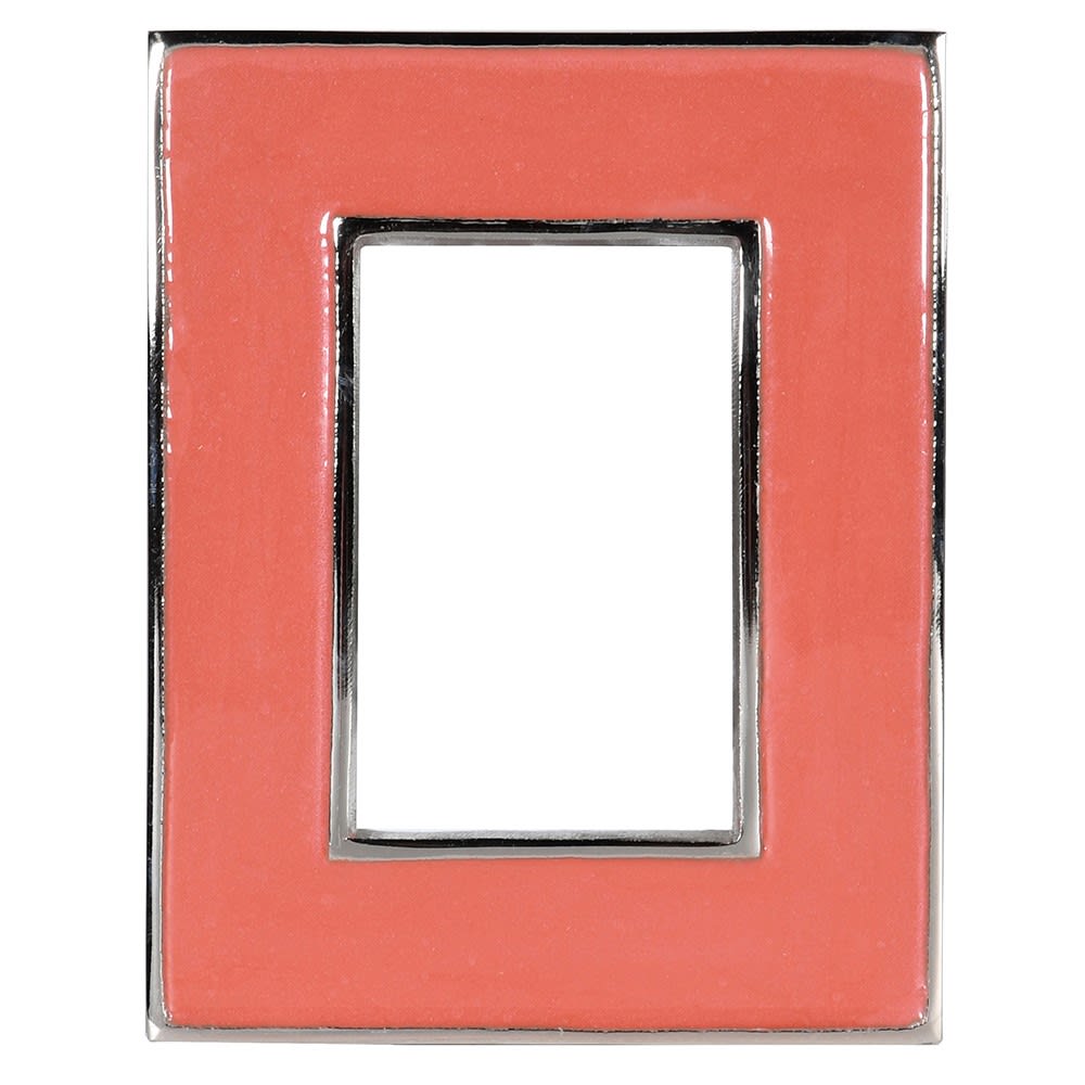 Rialto Photo Frame with Red Enamel