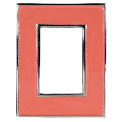 Rialto Photo Frame with Red Enamel - Excess Stock
