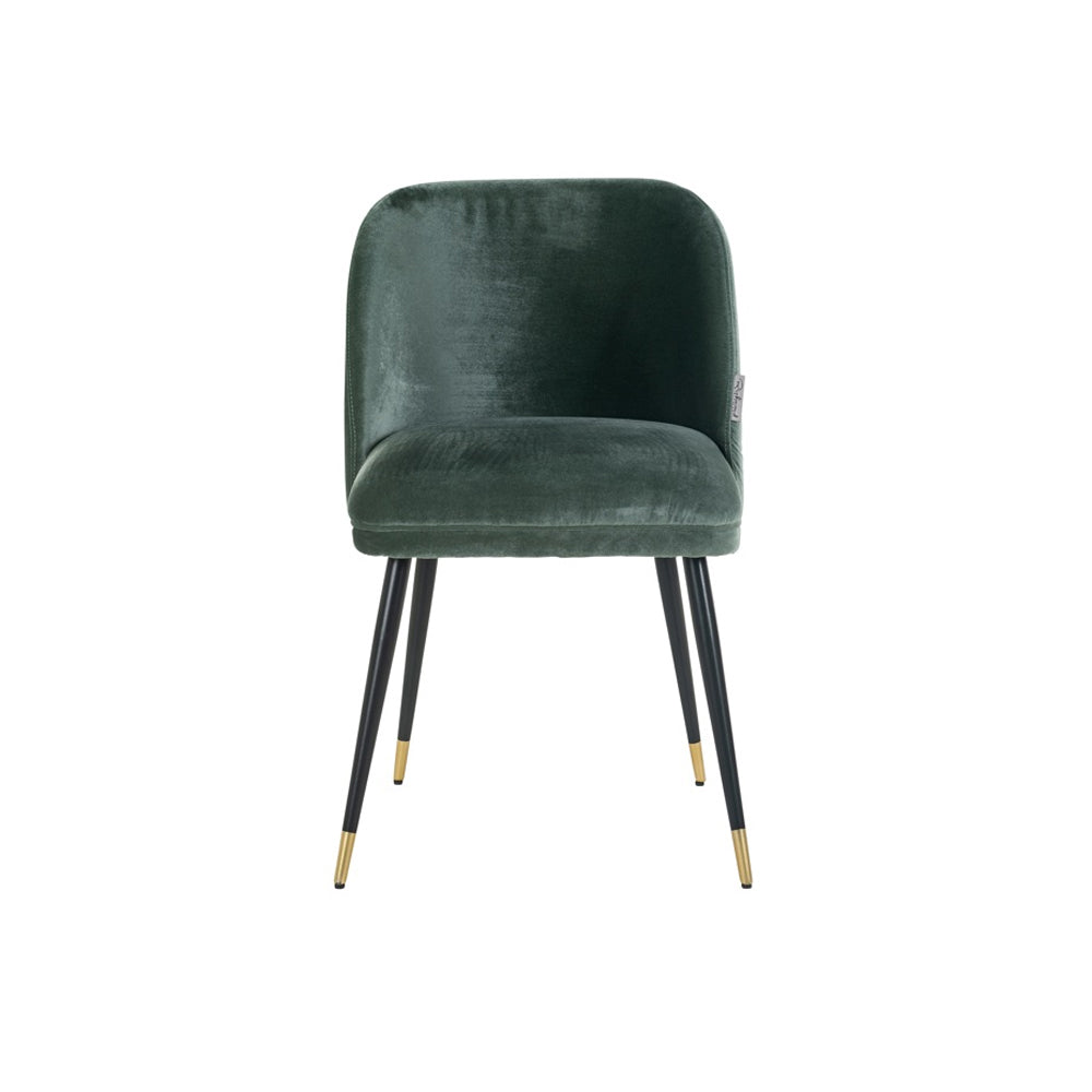 Richmond Interiors Alicia Chair in Jade Green Velvet