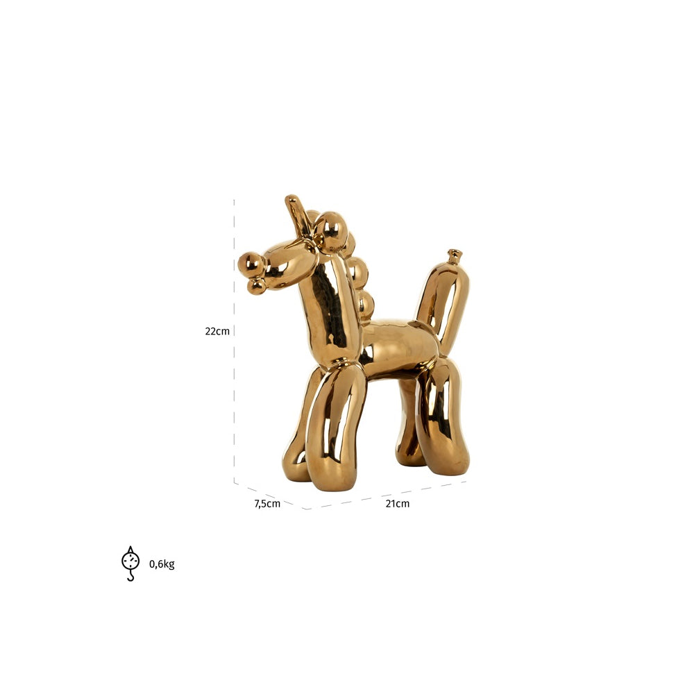 Richmond Interiors Balloonicorn Deco Object – Gold