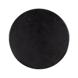 Richmond Interiors Blackbone Oak and Steel Paired Coffee Tables - Silver